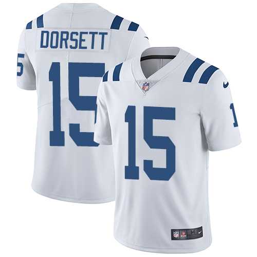 Nike Indianapolis Colts #15 Phillip Dorsett White NFL Vapor Untouchable Limited Jersey,We sell and wholesale Nike Indianapolis Colts #15 Phillip Dorsett White NFL Vapor Untouchable Limited Jersey on line form chian!
